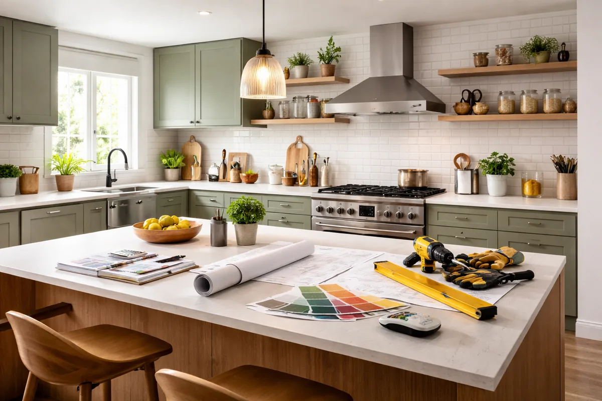 Quel budget prévoir pour rénover une cuisine de 15 m²